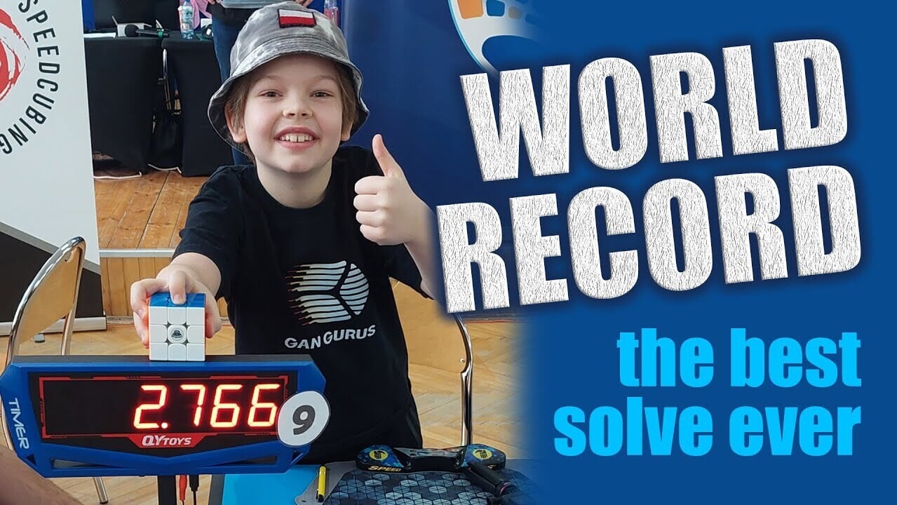 扭計骰｜9歲神童Teodor Zajder2.76秒還原破世界紀錄（有片）