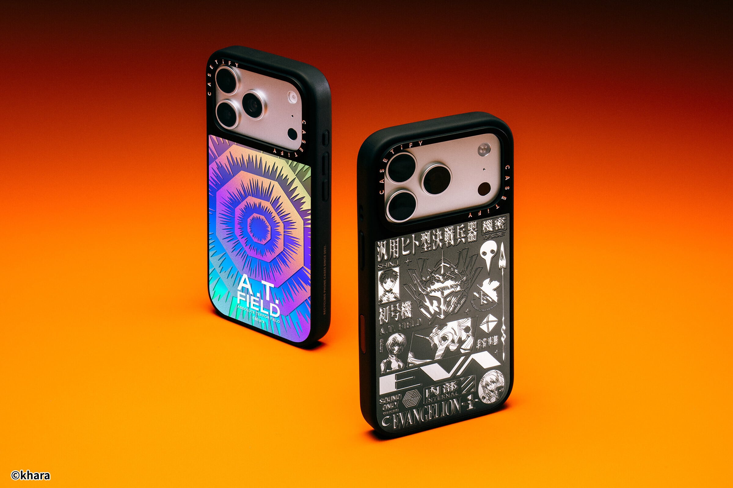 EVANGELION x CASETiFY聯乘系列多款精美設計。