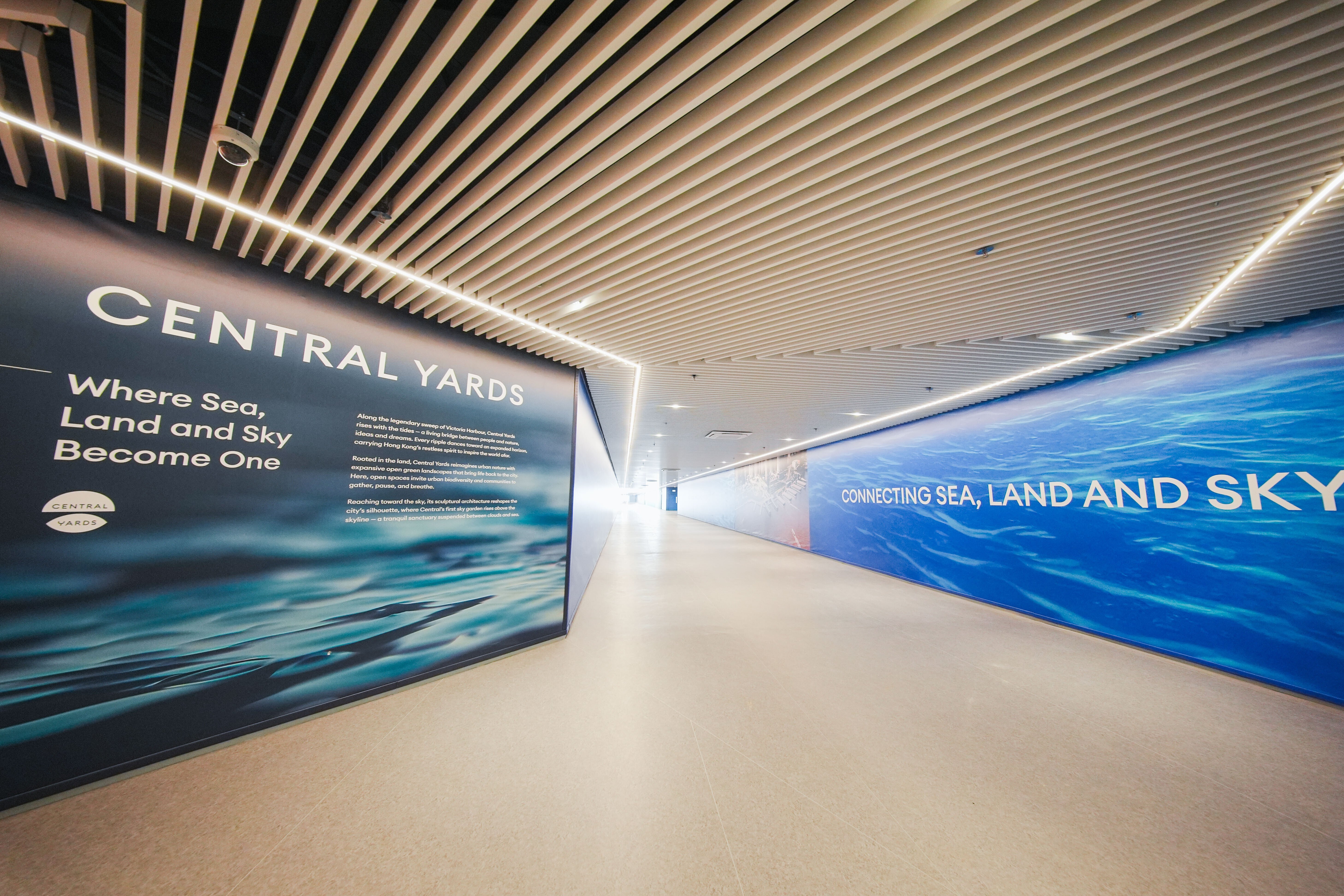 Central Yards往返中環海濱全新臨時行人通道本周四啟用。