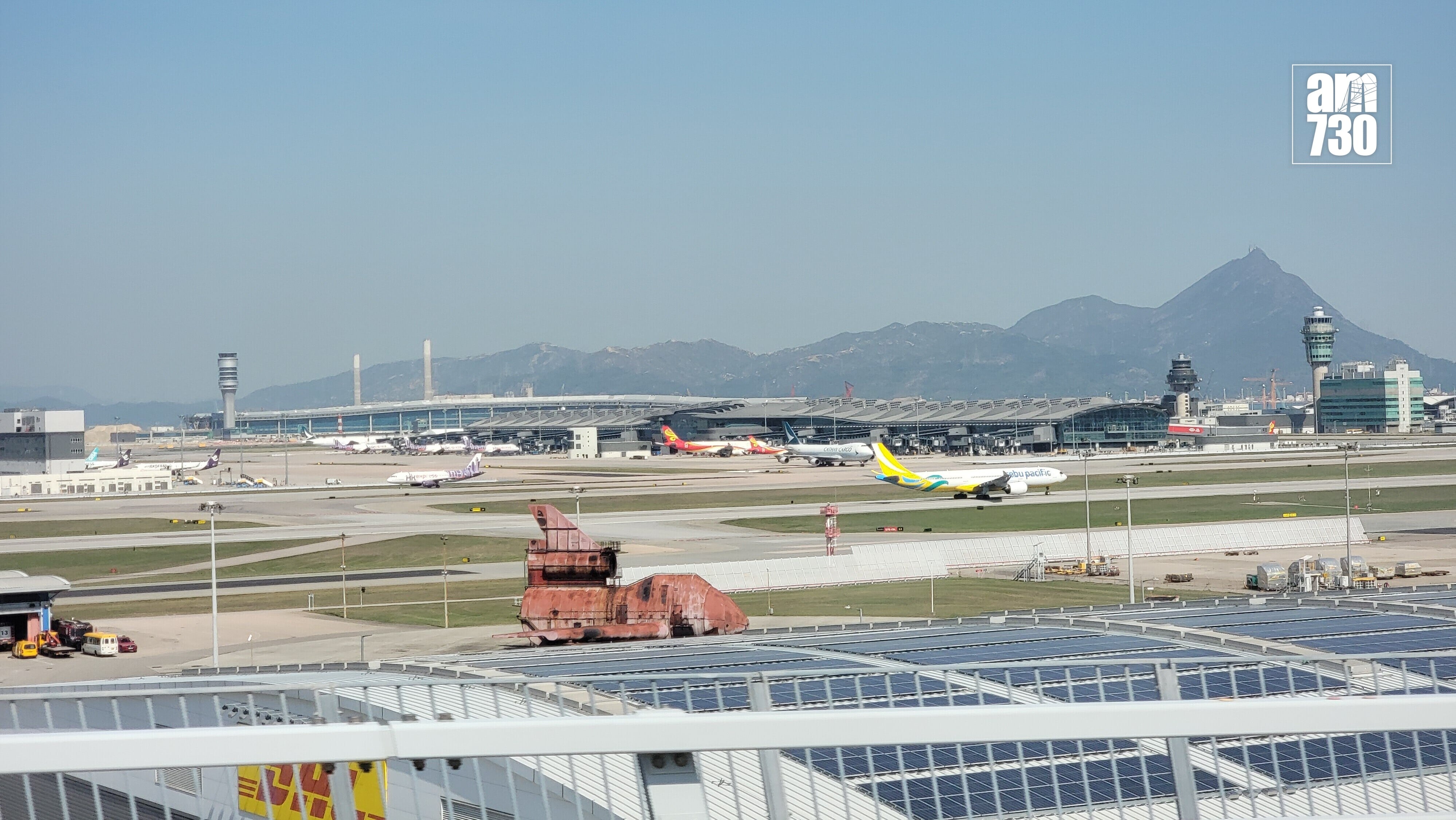 機場警區昨日拘捕兩男子。(資料圖片)