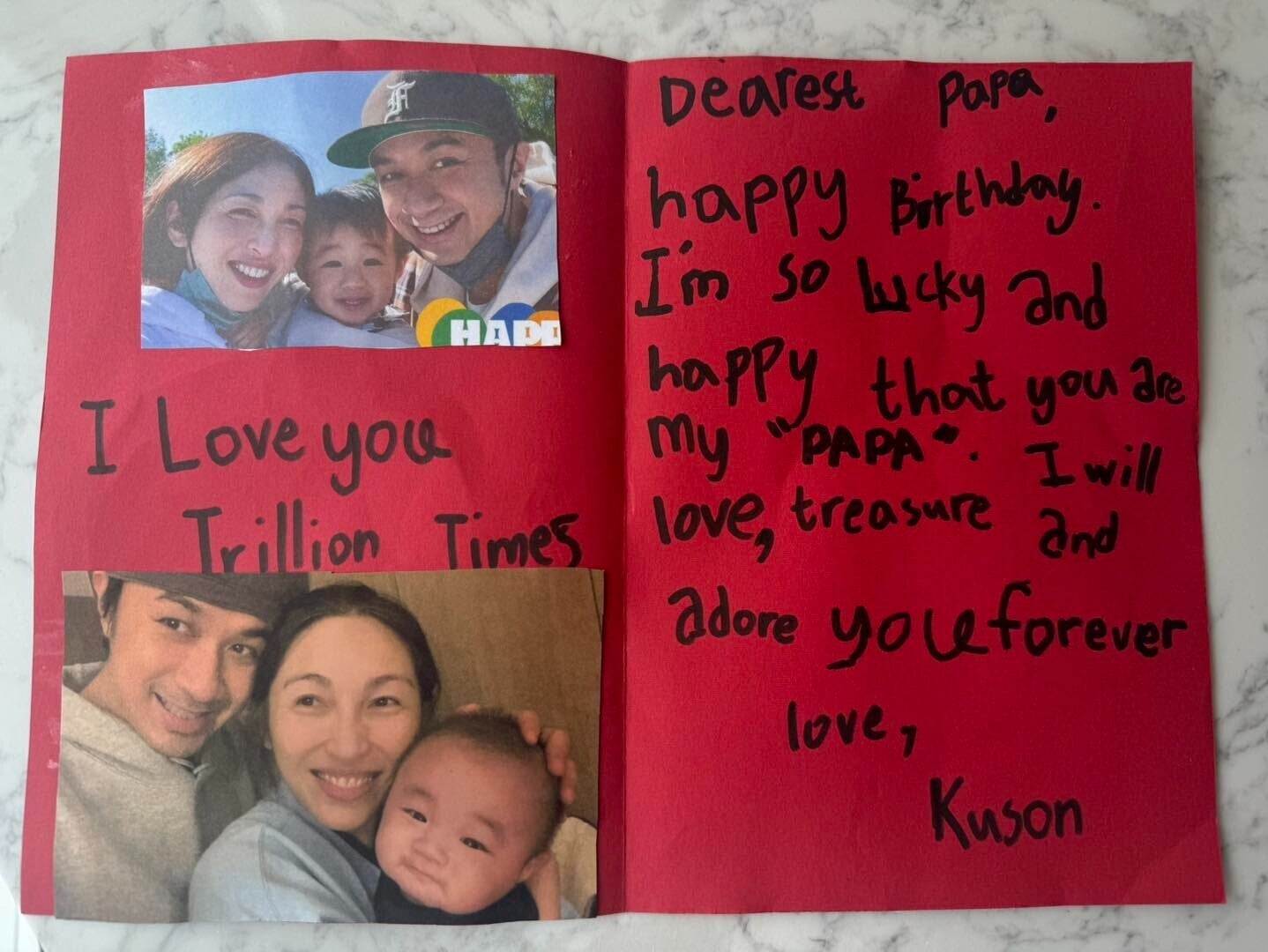 古巨基成為爸爸後把重心放到兒子身上,成為圈中知名的好爸爸。(IG@leoku)