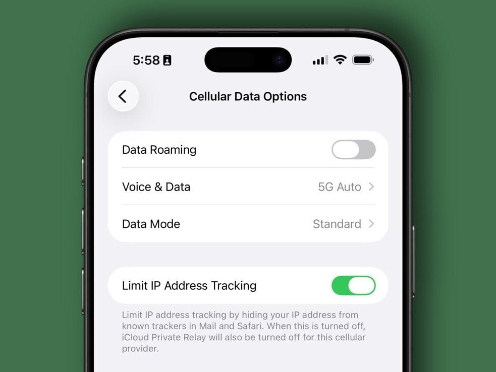 iOS 26.3可選擇限制精確位置。