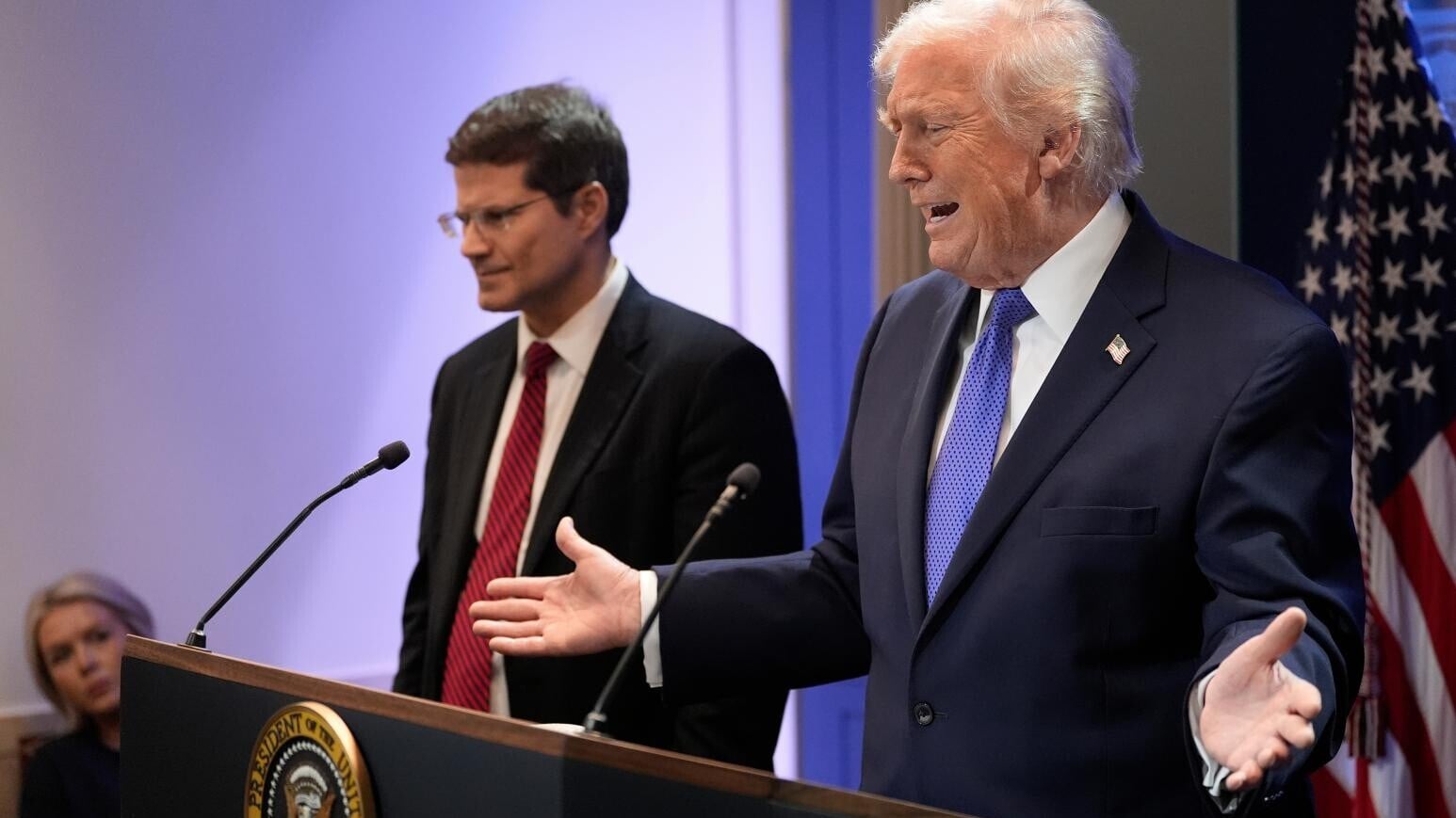 特朗普痛罵判決令他「深感失望」。（圖／《美聯社》）