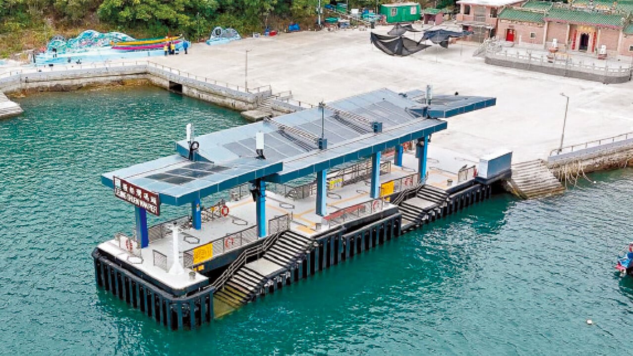 改善後的西貢糧船灣碼頭。