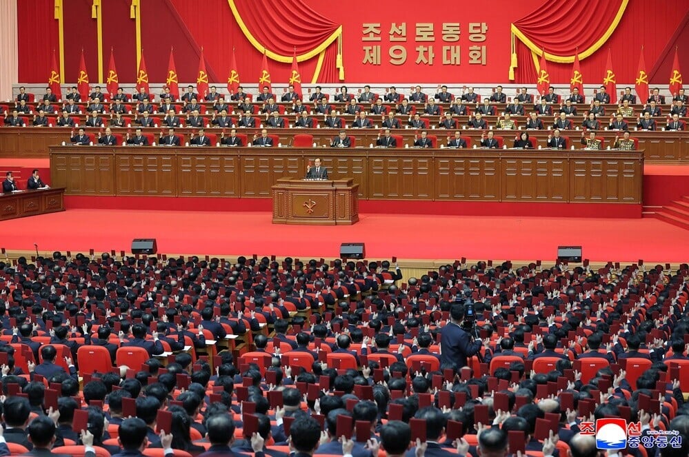 北韓勞動黨第九次代表大會於上周四(19日)開幕。(AP)