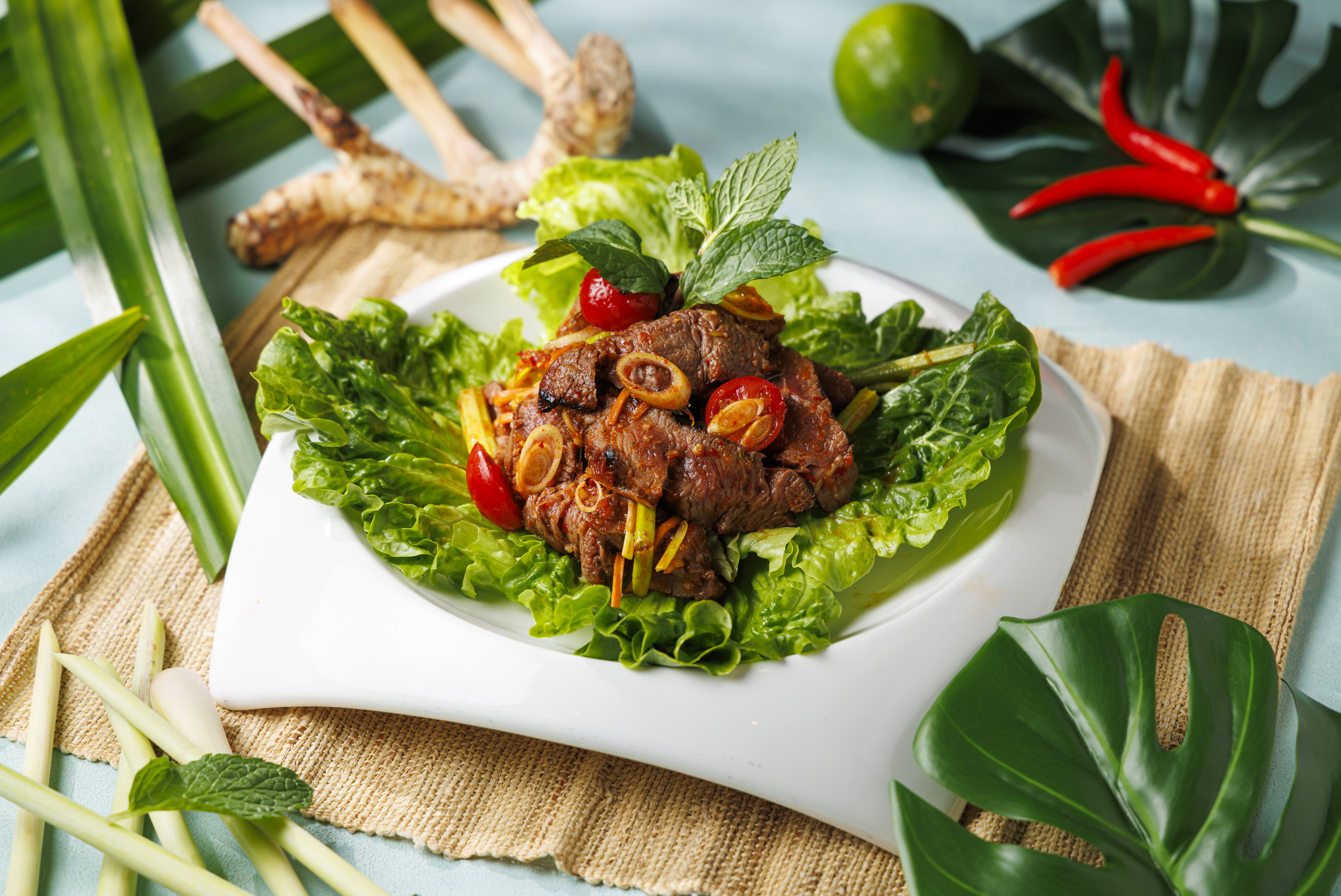 泰式燒牛肉沙律