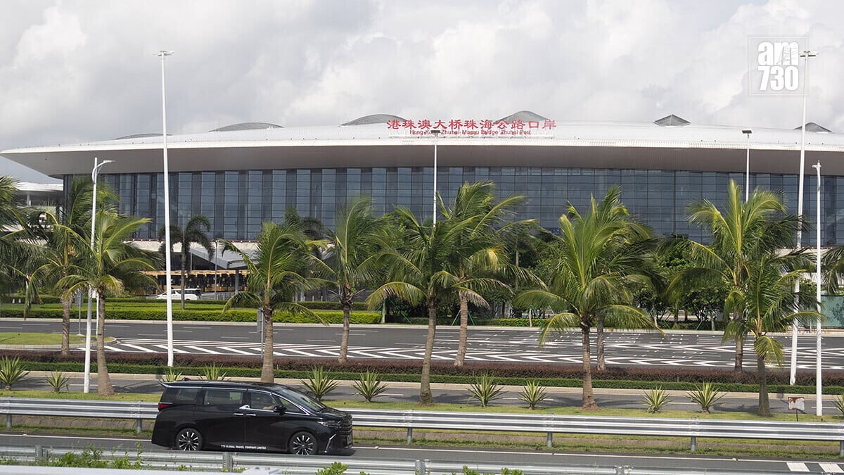港珠澳大橋珠海口岸。(資料圖片)