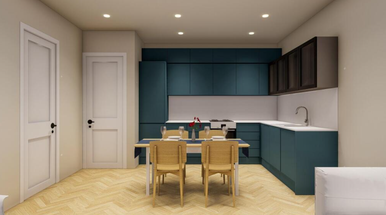 物業內部構想圖。(互聯網)