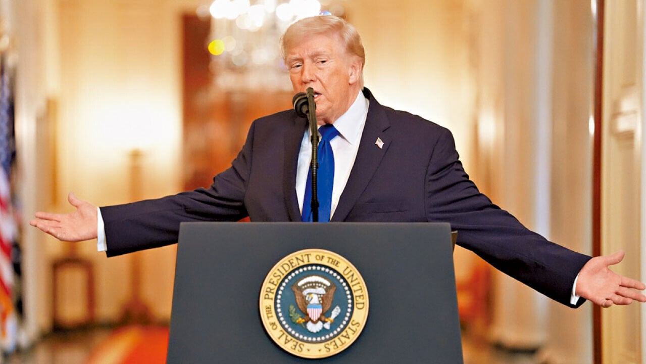 特朗普警告各國遵守之前達成的貿易協議。(美聯社)