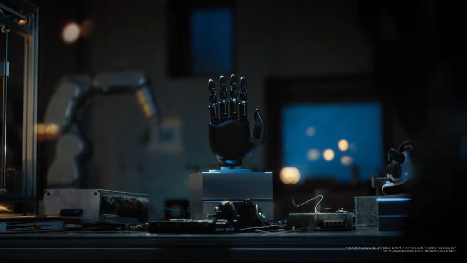 HONOR在官方預告中展示人形機械人充滿科技感