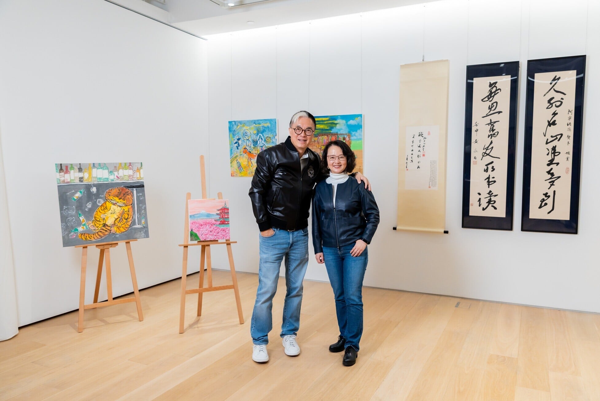 Benny SY Li & Bonhams' Jingjing Qiao 李純恩, 香港邦瀚斯中國書畫部主管 喬晶晶 Jingjing Qiao (2)