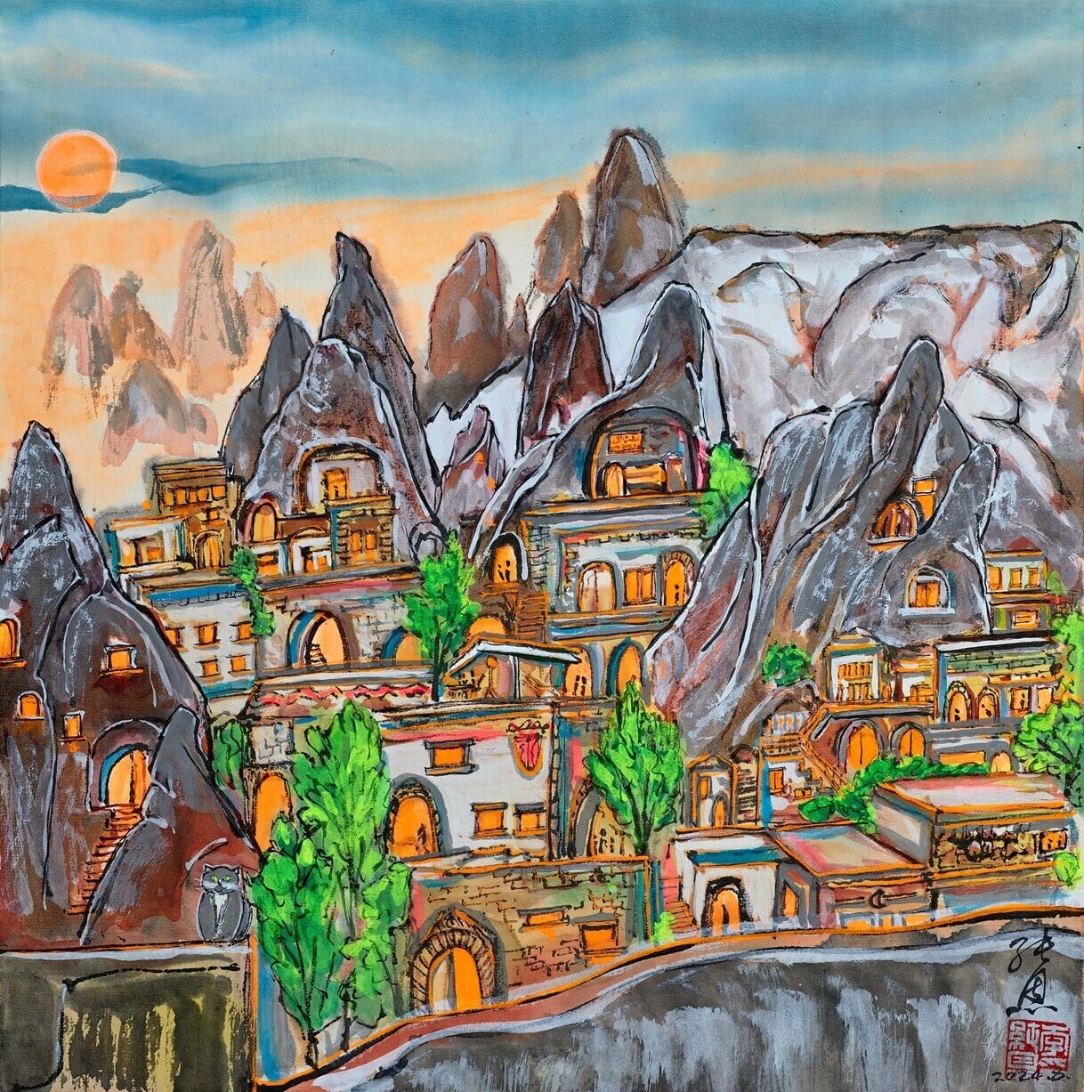 李純恩《貓在土耳其》Cat in Turkey