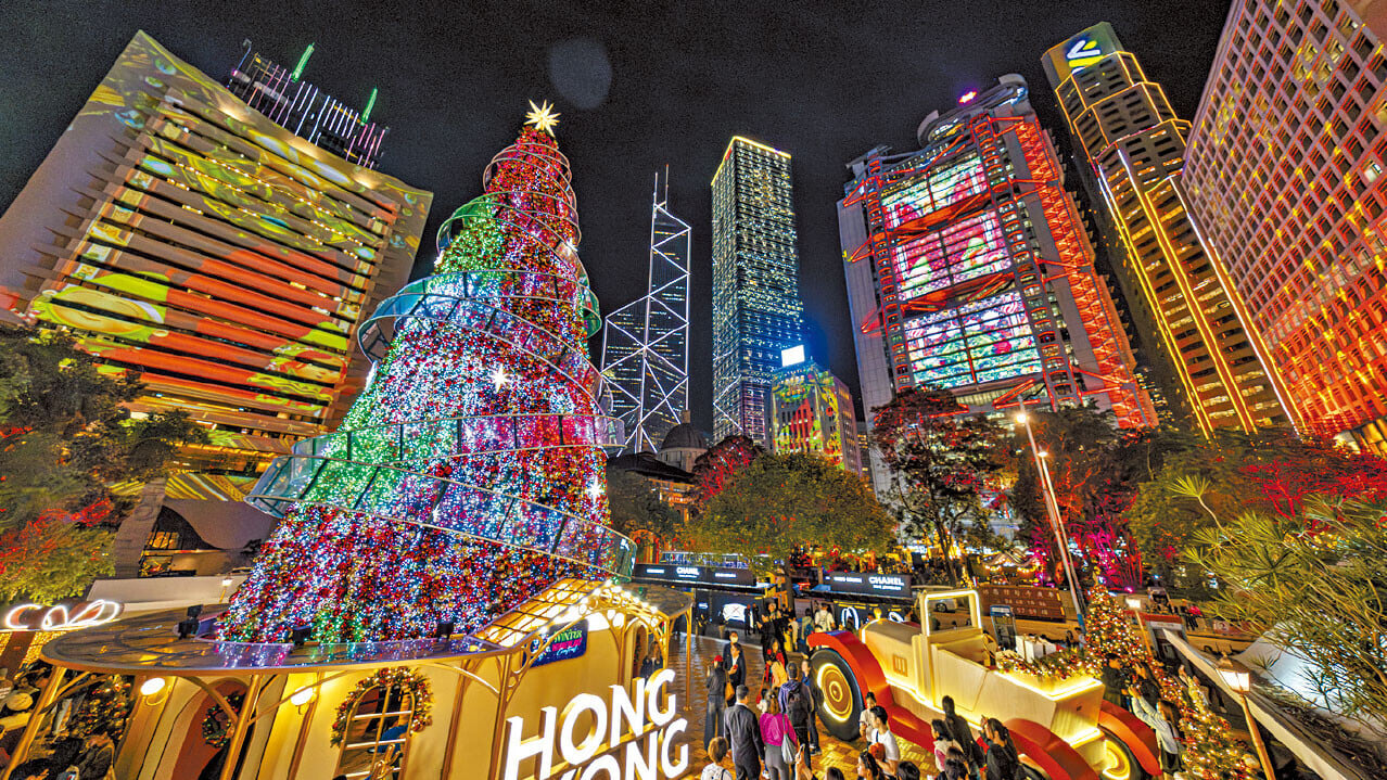 消息指，光影巡禮類似「光影匯．中環」3D光影匯演。(旅發局圖片)