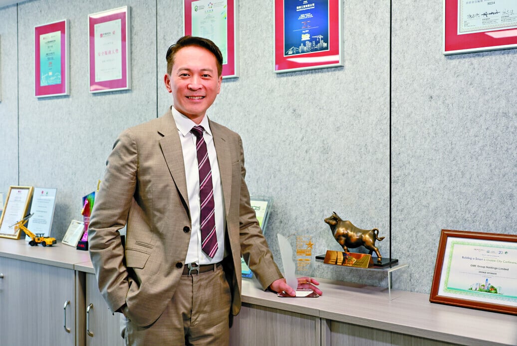 集團主席及執行董事莊峻岳指，成為香港最可靠的工程夥伴才是公司的目標。