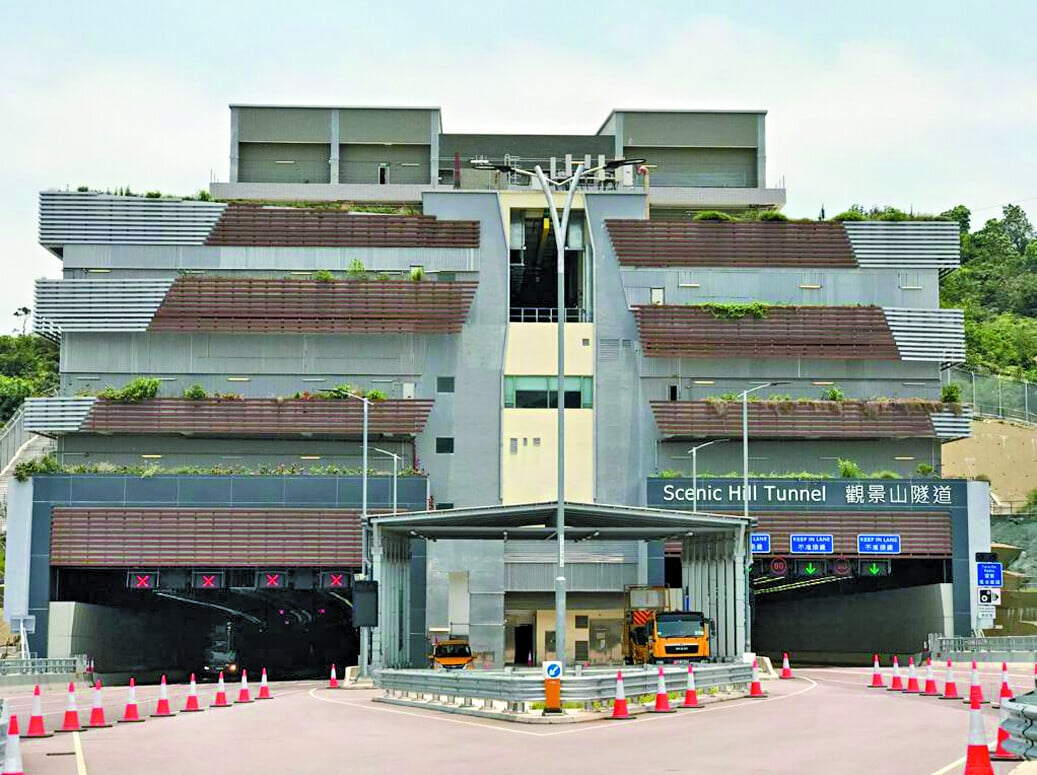 港珠澳大橋—— 觀景山隧道