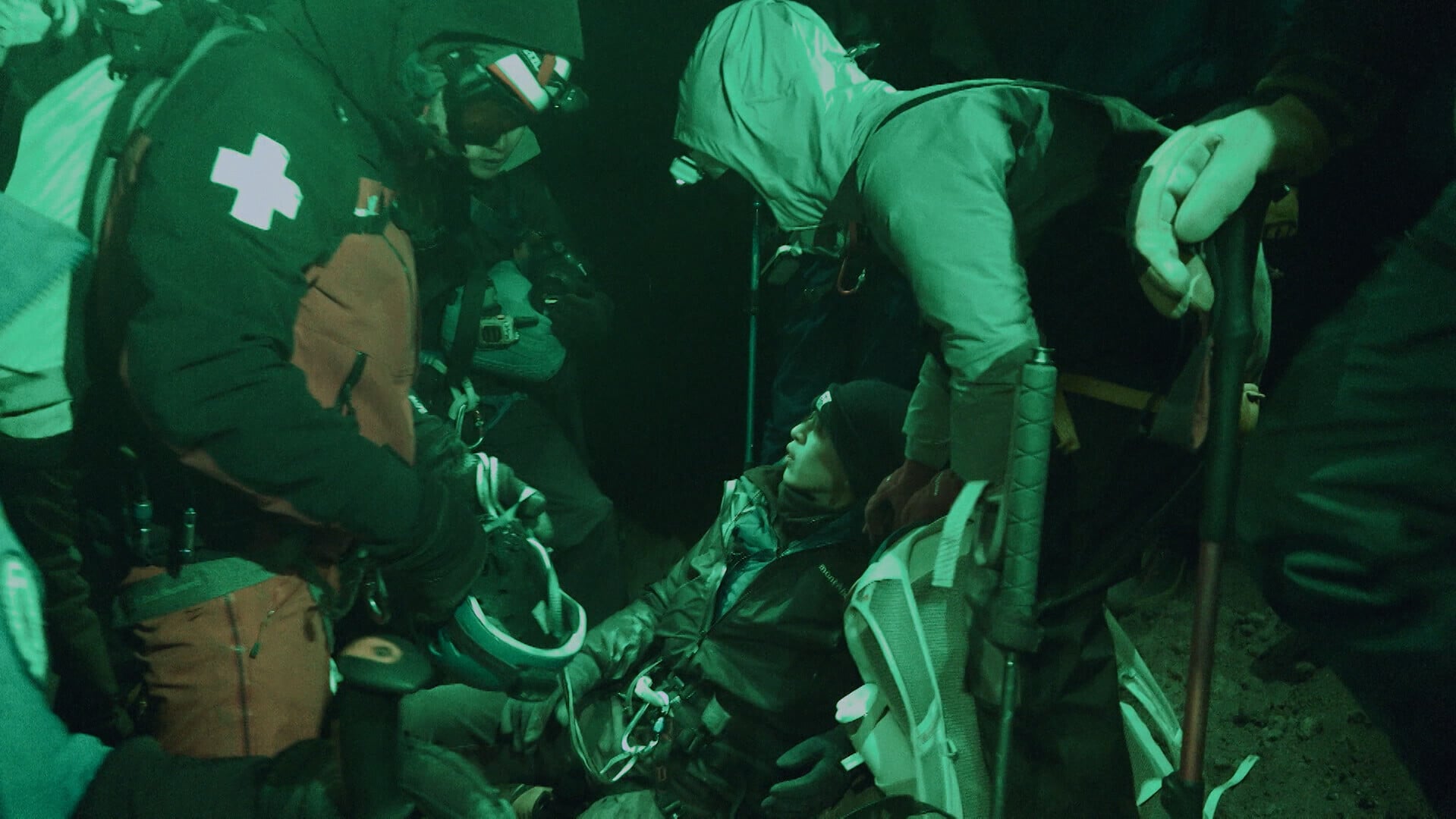 蔡銘匡(Marco)亦呼吸困難,不適倒地