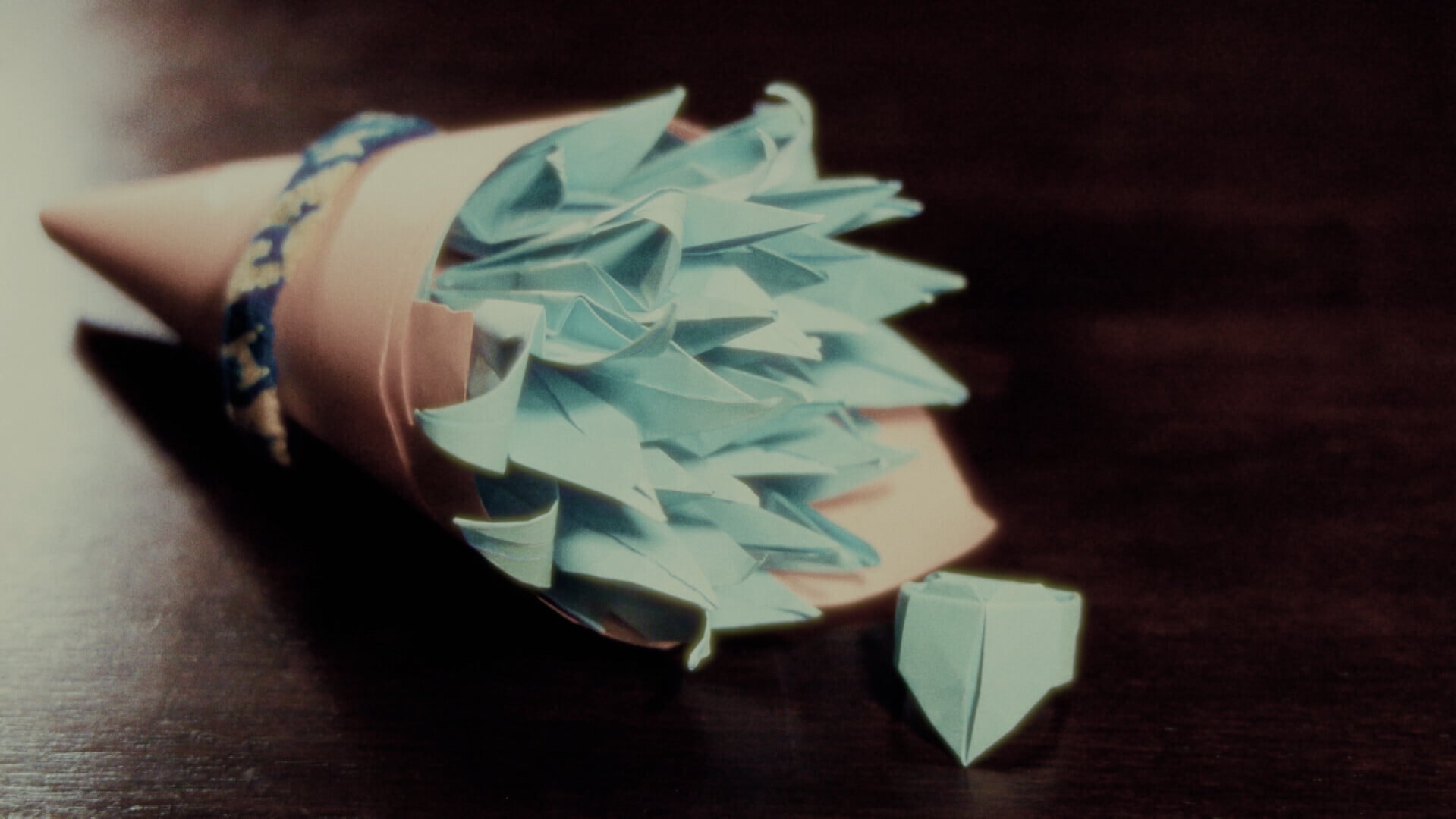 Marco摺的紙百合