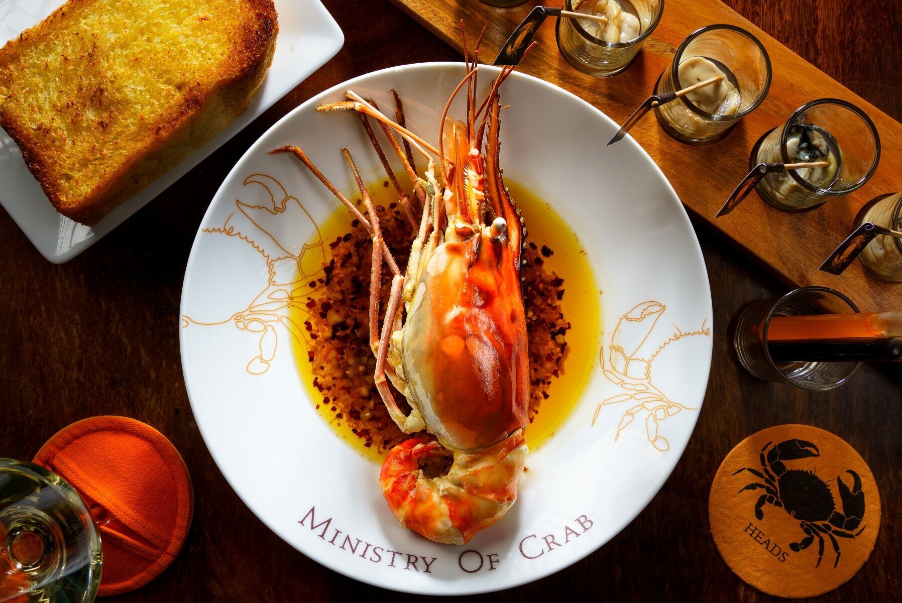 Ministry of Crab Garlic Chili Tiger Prawn 香蒜辣椒大蝦jpg