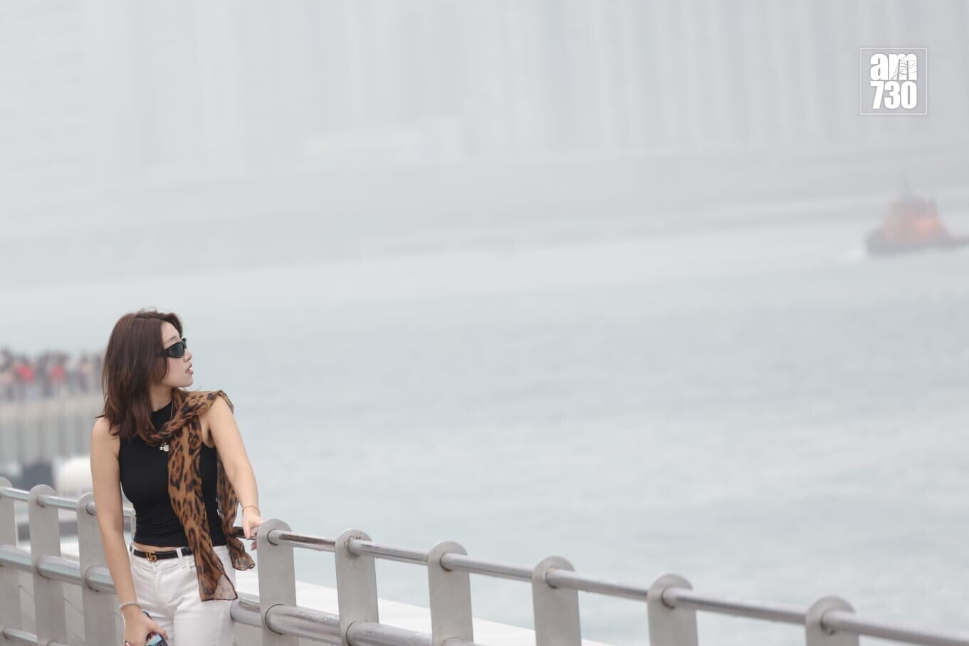 冷鋒今稍後抵達,雷雨區或於未來兩三小時移近珠江口一帶。(吳康琦攝)