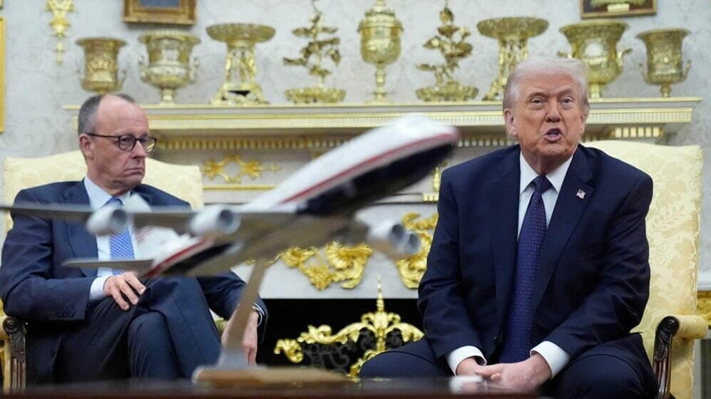 伊朗局勢，特朗普不滿拒借基地，批英國太遲答應，將切斷西班牙貿易。(AP)