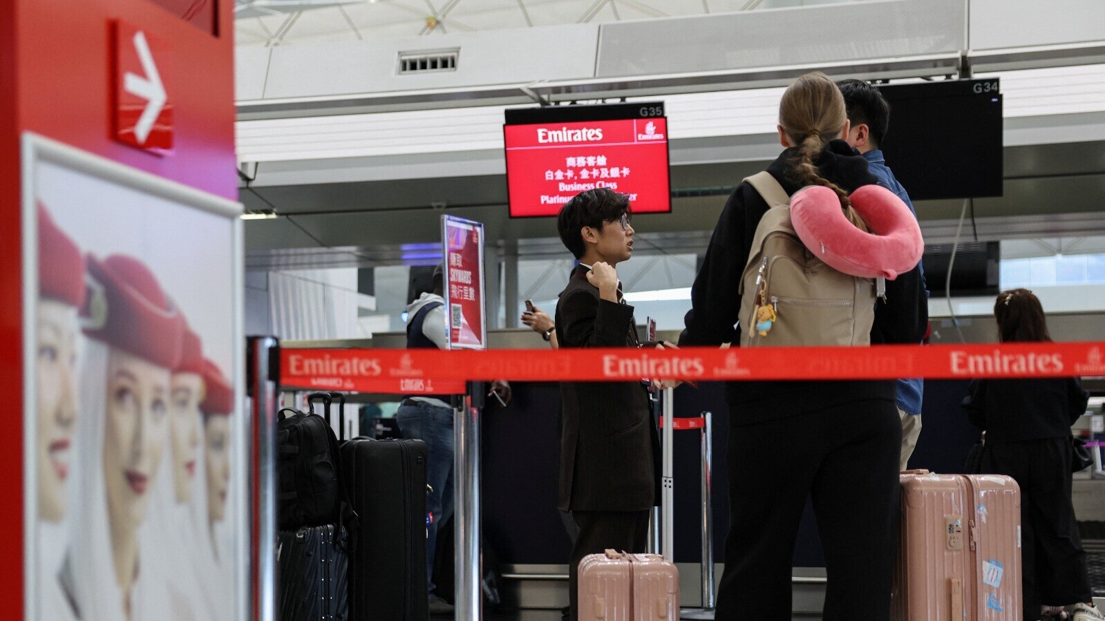 伊朗局勢持續緊張，香港航班大亂。(資料圖片)