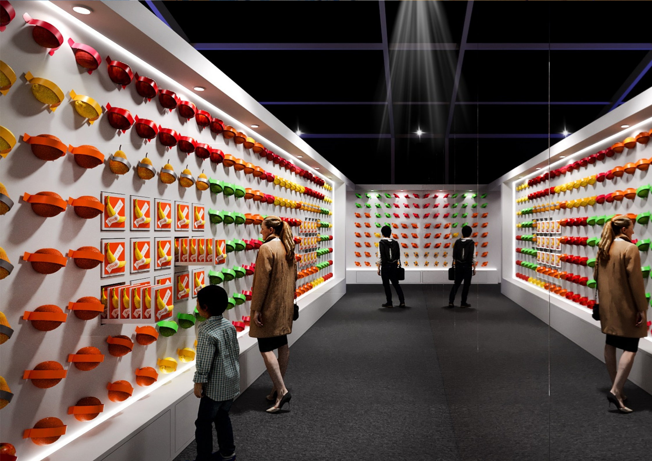 Gallery Rendering Go Bananas! (Image Credit to Central Yards Edible Art Fair)