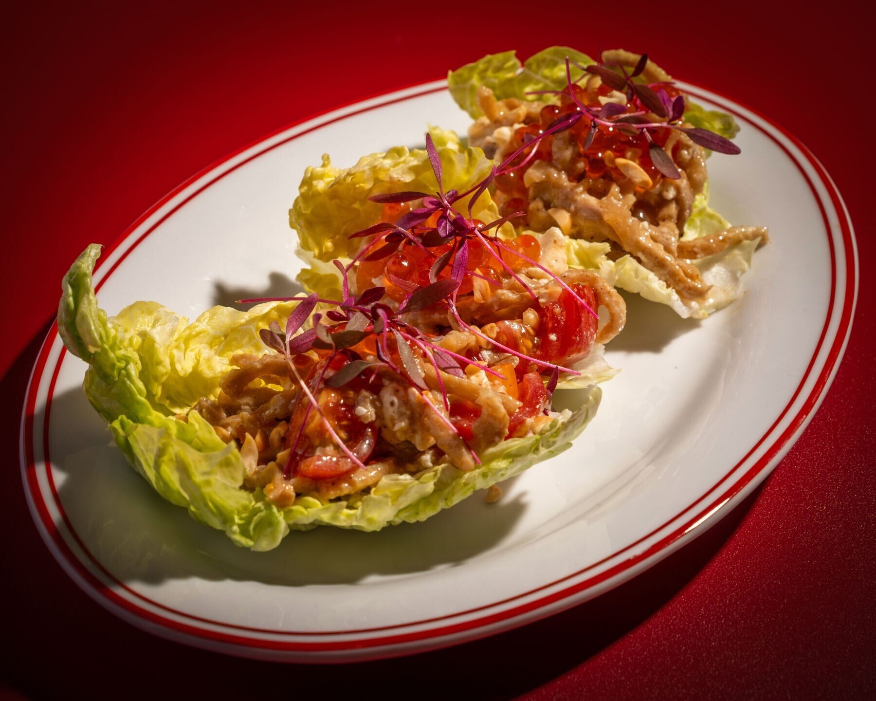 醋漬雞皮沙律 Pickled Chicken Skin Salad