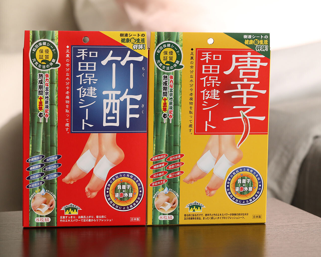 和田保健貼 高純度竹酢液迅速吸走體內多餘水分。