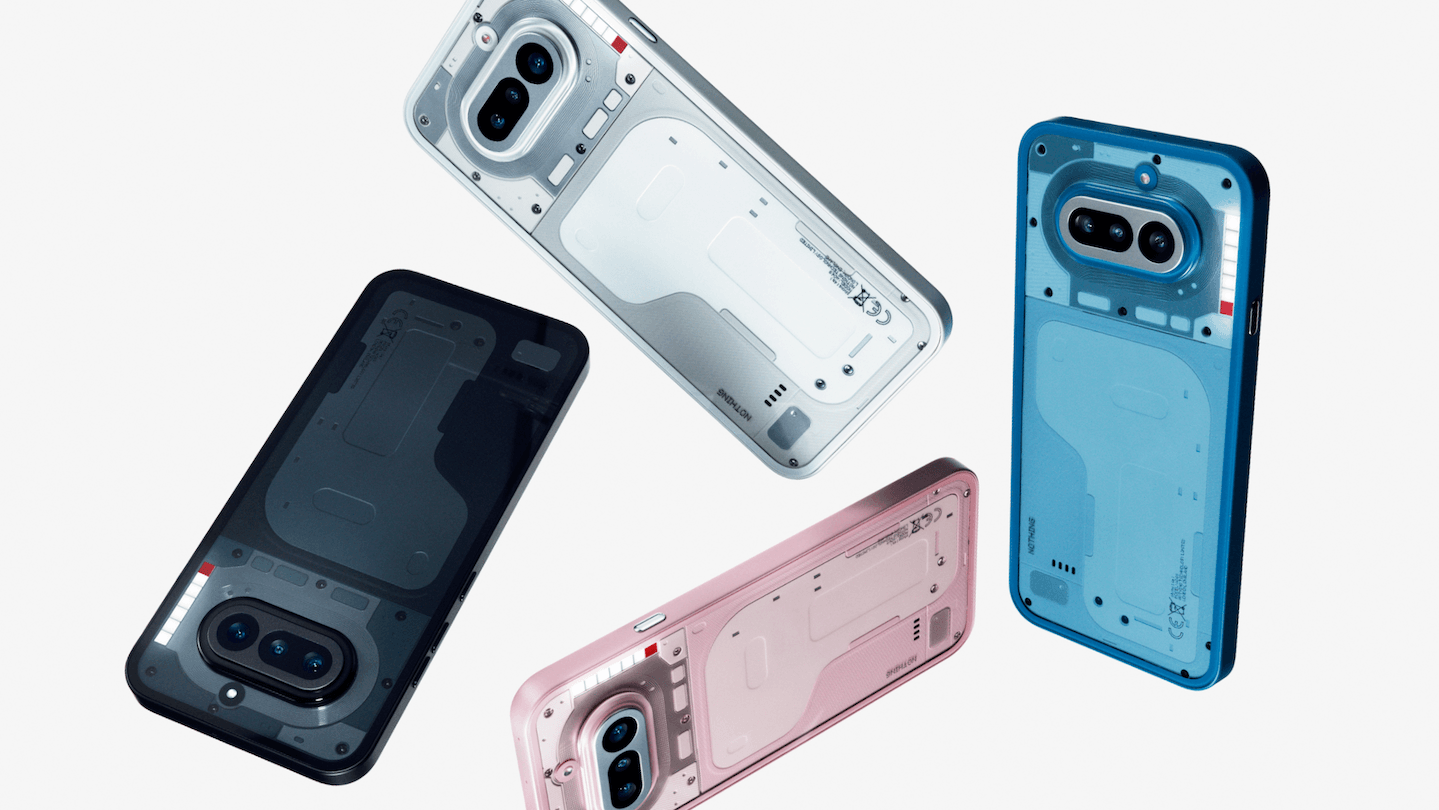 Phone (4a) 有4色可選,透明感比Pro更重。