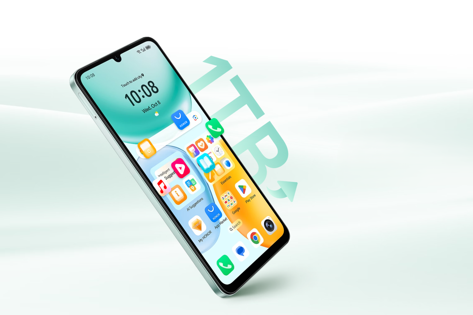 HONOR X5c Plus支援1TB microSD卡擴充儲存空間。