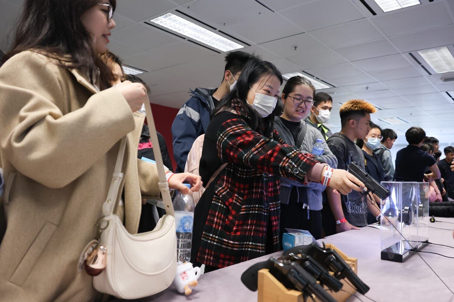 廉政公署「2026廉署招聘體驗日」。(周令知攝)
