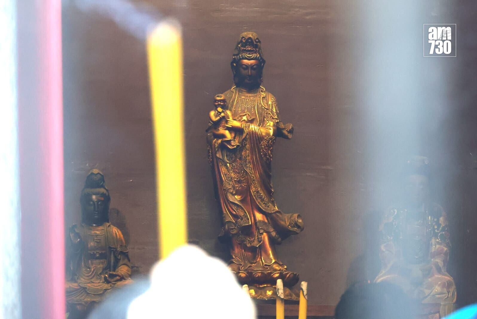 鴨脷洲洪聖文化節開鑼 接神巡遊海上賀誕 (林俊源攝)