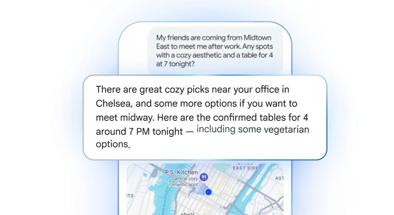google ask maps