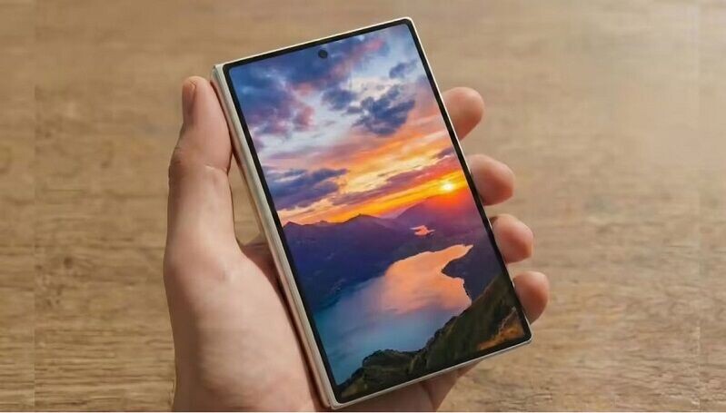 Galaxy Wide Fold 摺機,透露其可能採用 7.6 吋左右主屏