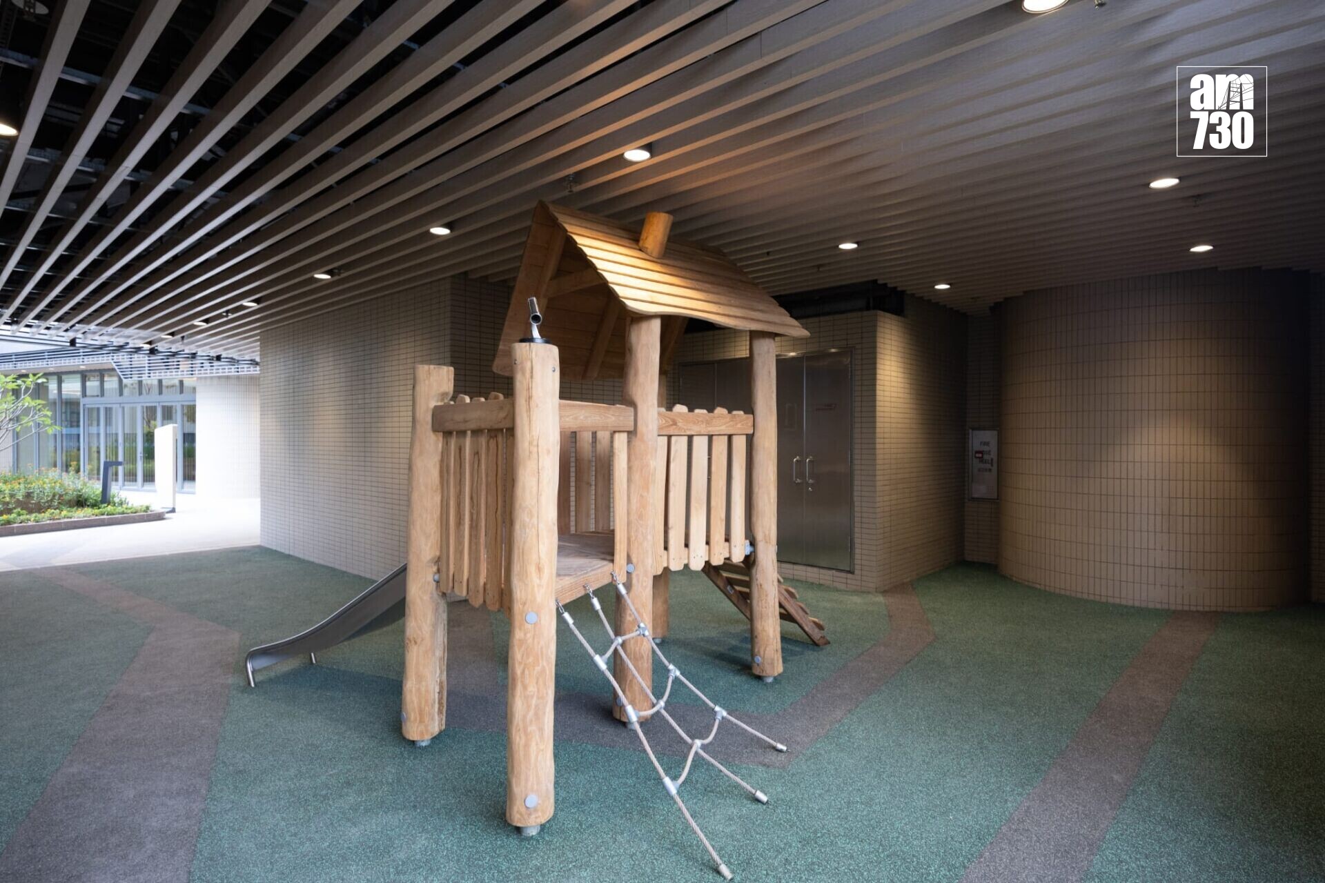 位於粉嶺百和路、房協首個發展的專用安置屋邨「樂嶺都匯」落成。(蘇文傑攝)