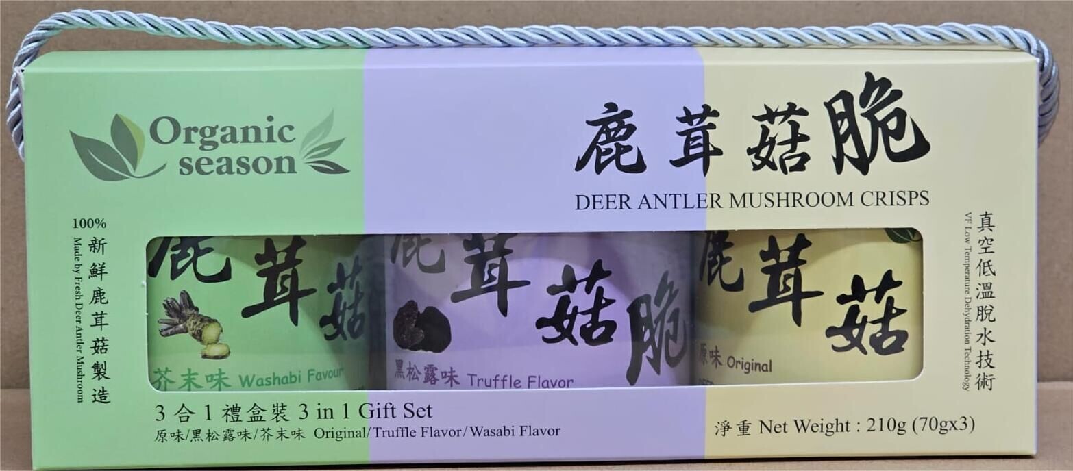 鹿茸菇脆