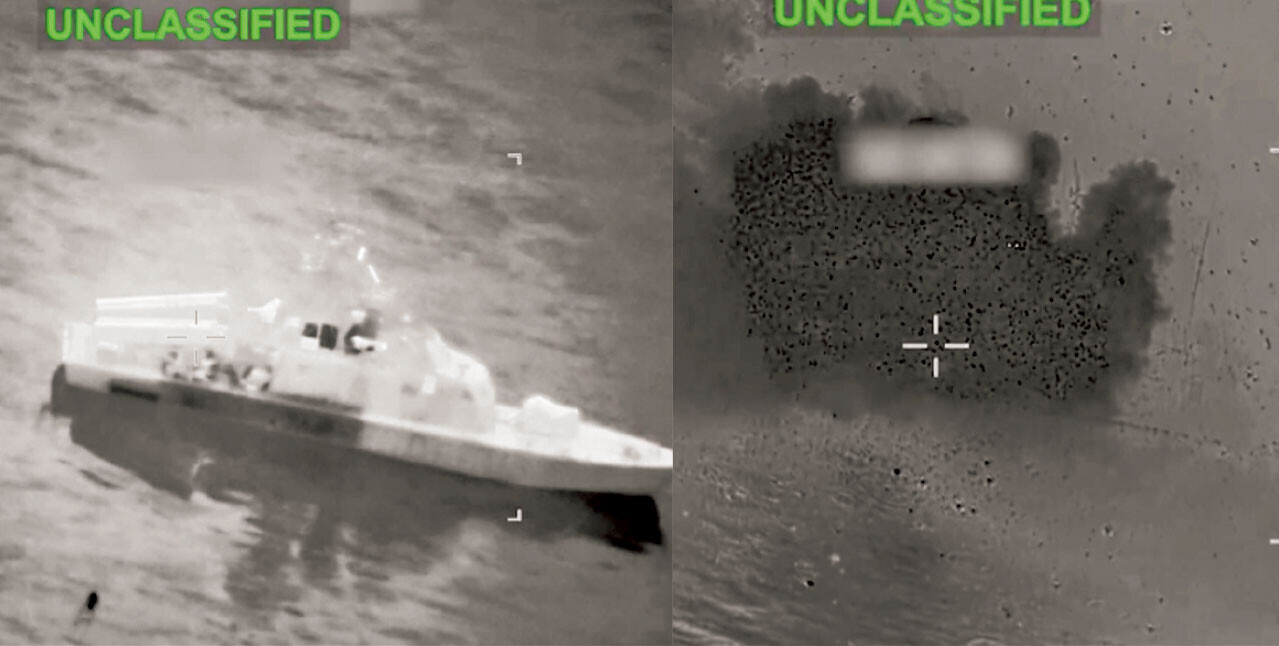 美軍在霍爾木茲海峽附近摧毀多艘伊朗海軍艦艇,包括16艘布雷艦。(互聯網)