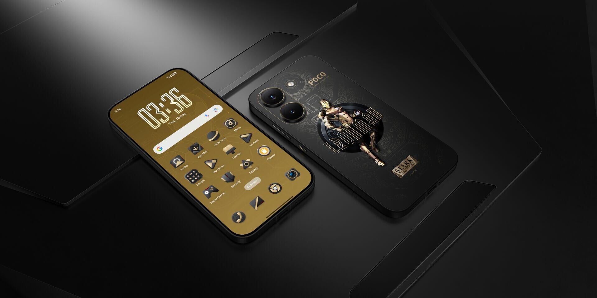 POCO X8 Pro Iron Man限定版有專屬介面。