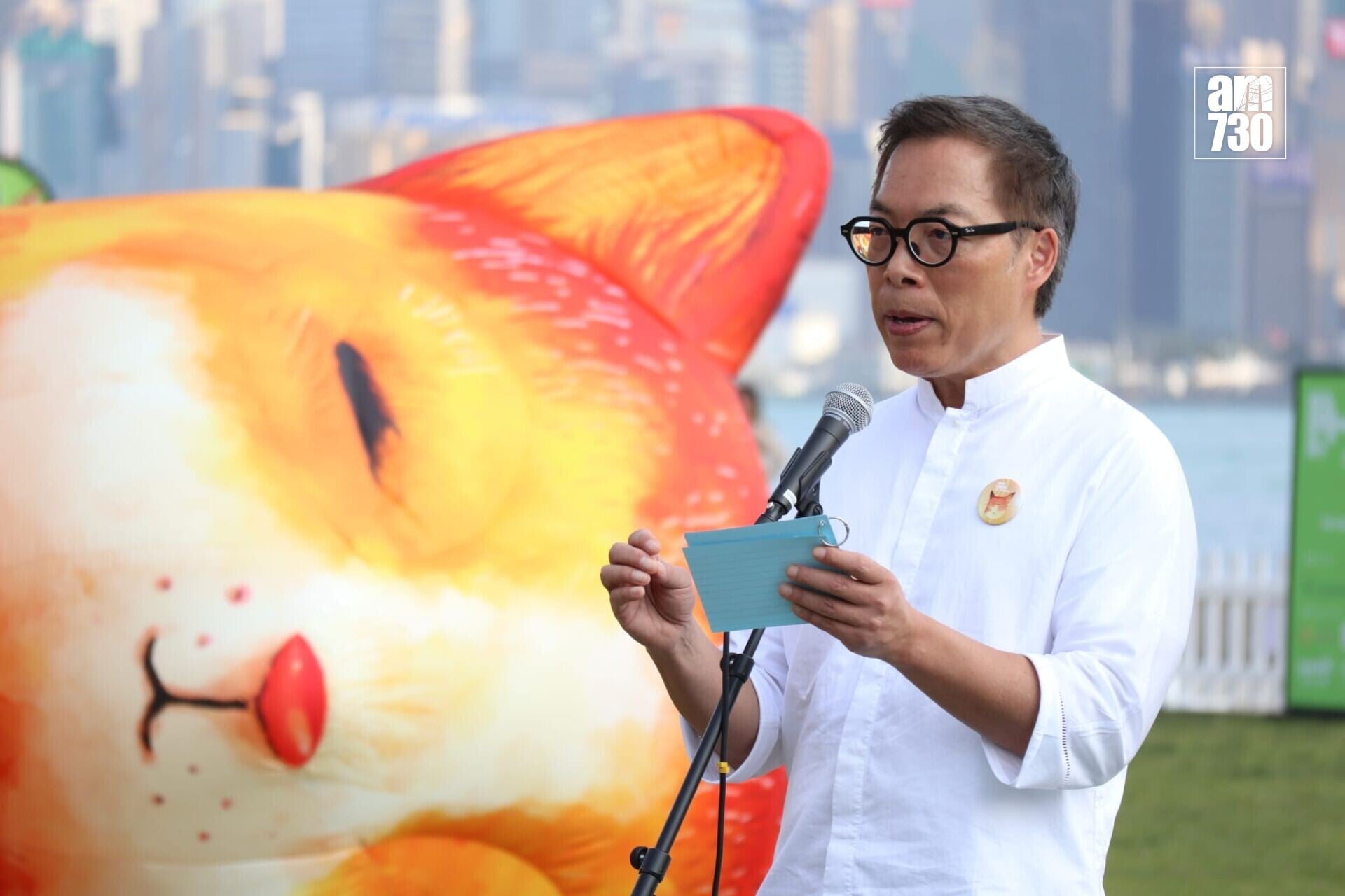 西九文化區表演藝術行政總監譚兆民。(鍾式明攝)