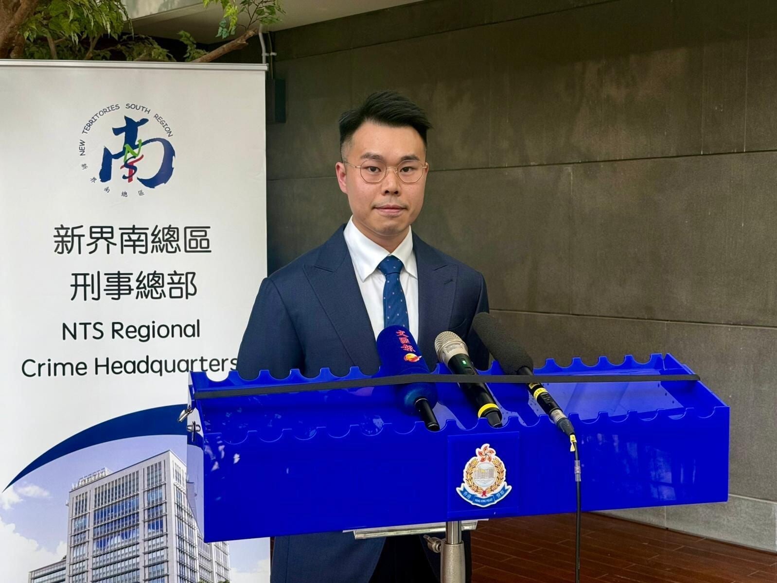 新界南總區重案組第3A隊主管高級督察簡兆康