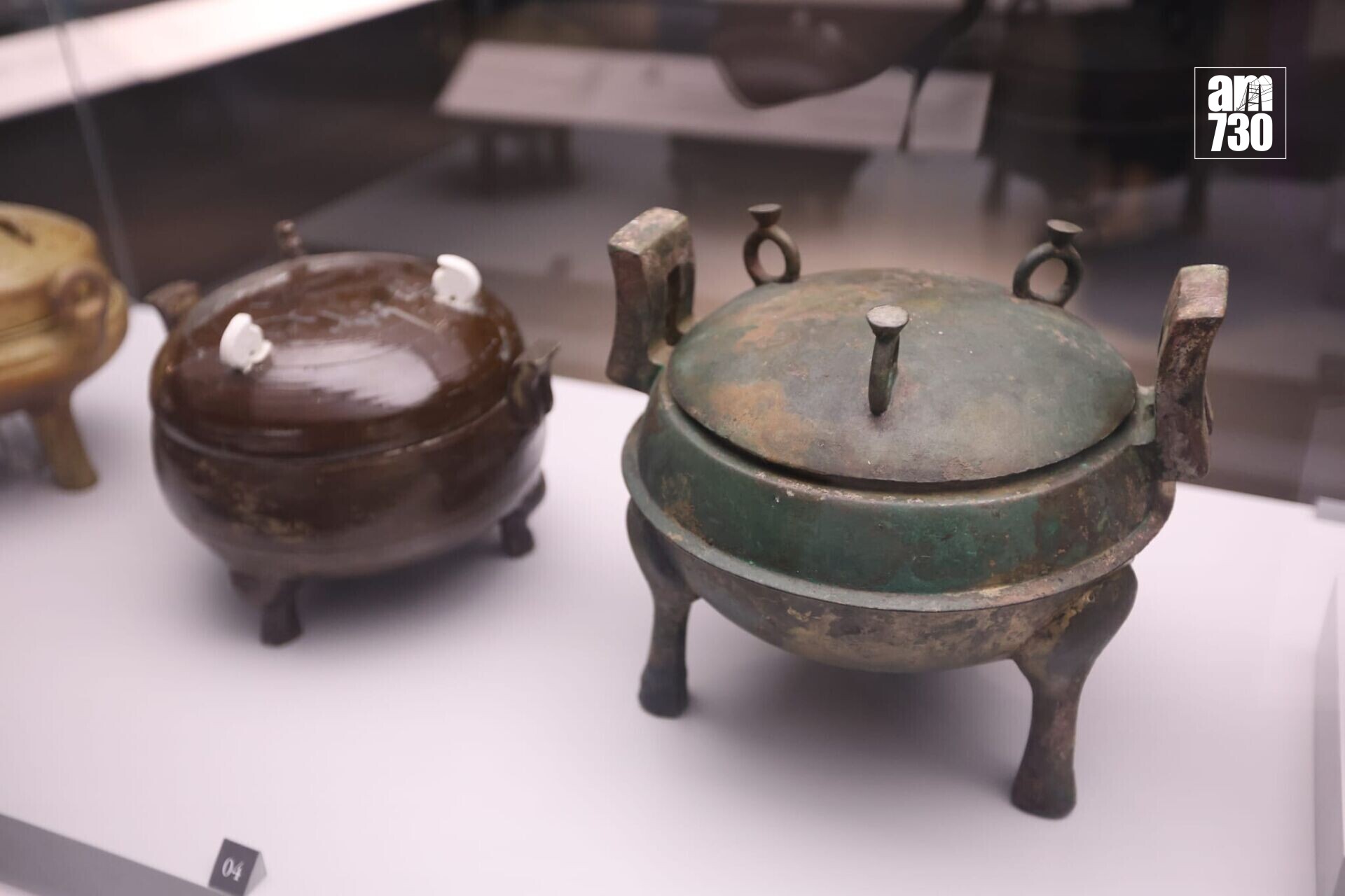 「漢風泱泱:雄渾與交融的盛世」展覽。(鍾式明攝)