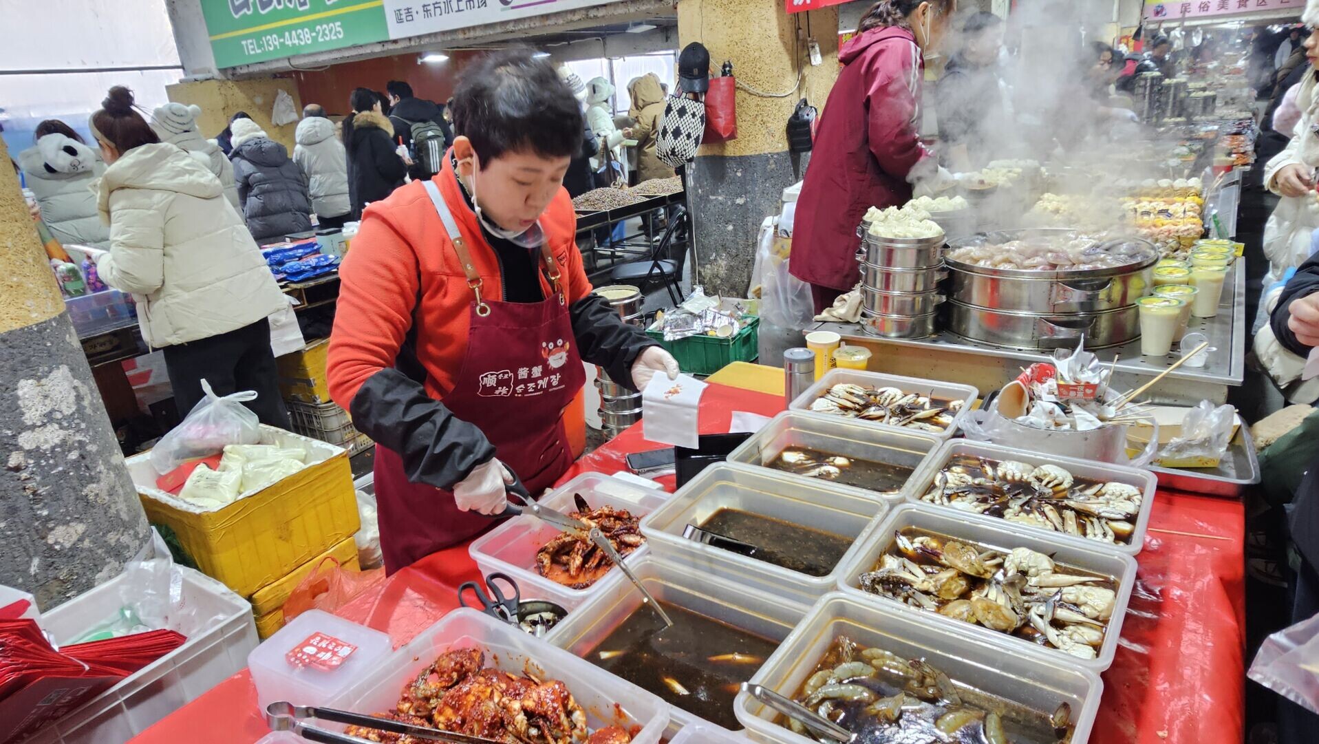 要買一點醬蟹做早餐嗎?