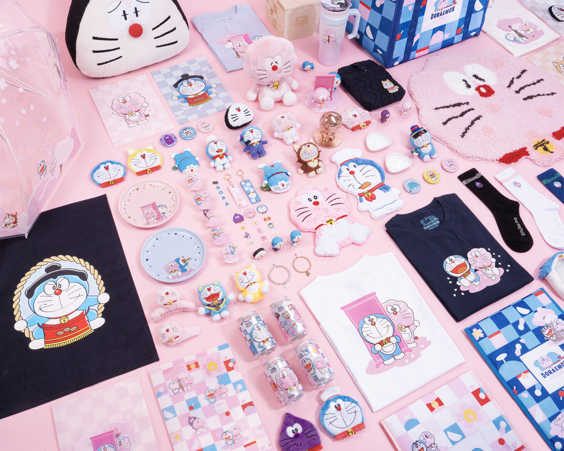 「100%多啦A夢櫻花節」限定商品
