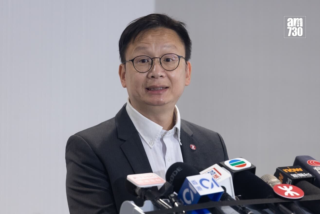 港鐵鐵路及系統整合總經理梁志添。(蘇文傑攝)