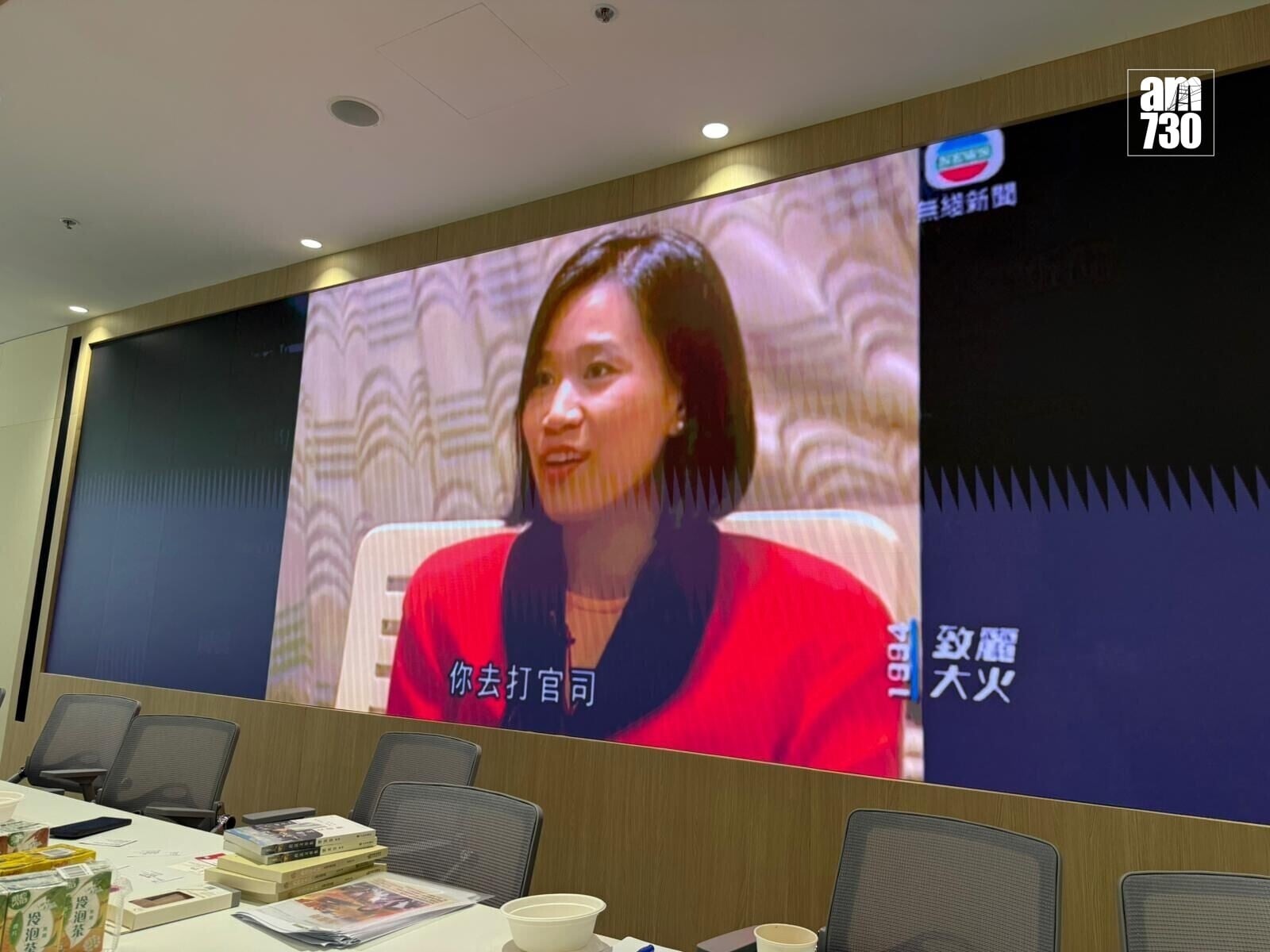 梁美芬建議政府設立專項小組或者專項基金,促進民間外訪(袁雁玲攝)