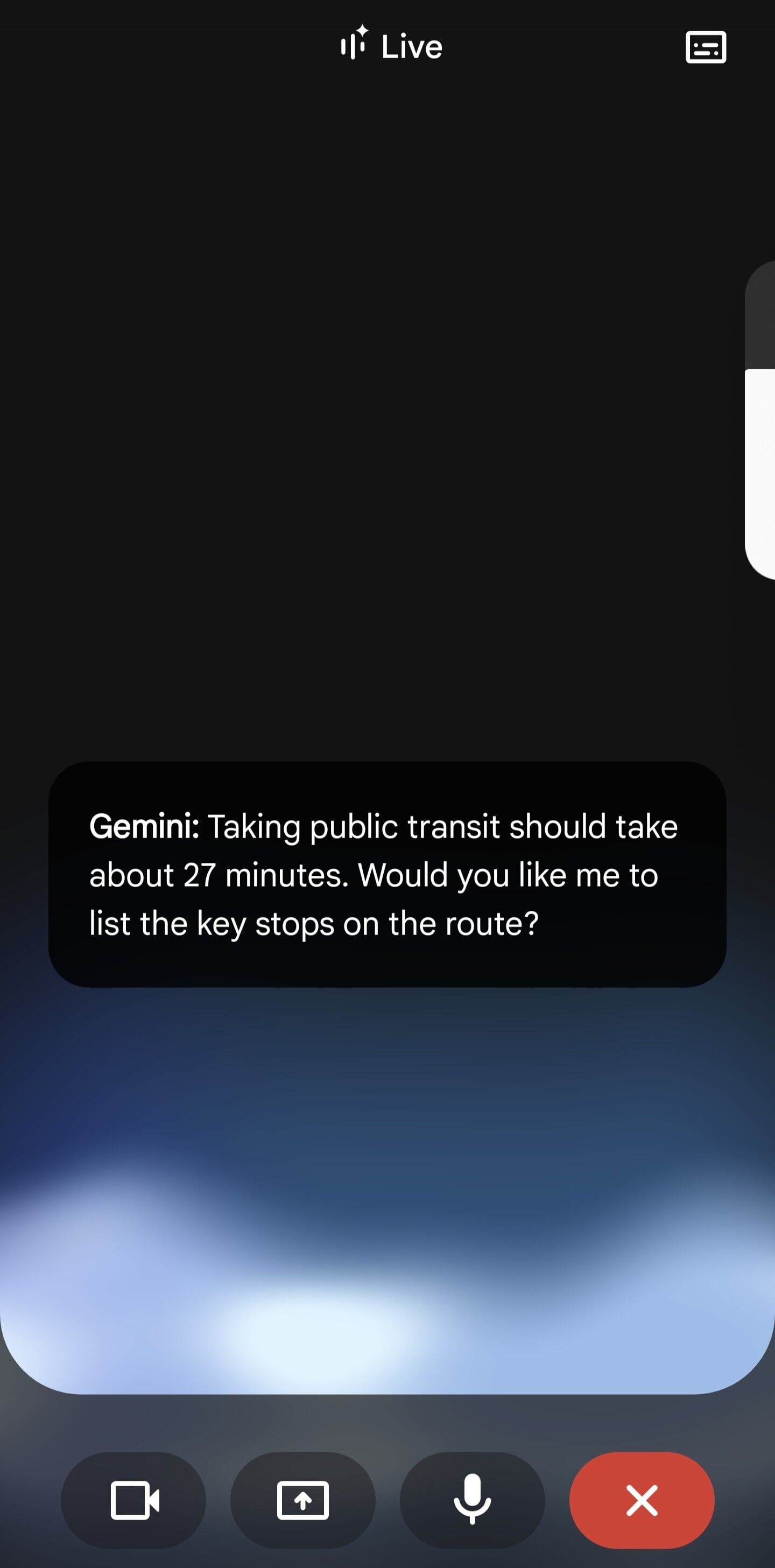 Gemini實試|Gemini Live可以用自然語音對話。