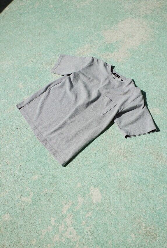 359796 Dry Pique Crossed Neck T shirt $99
