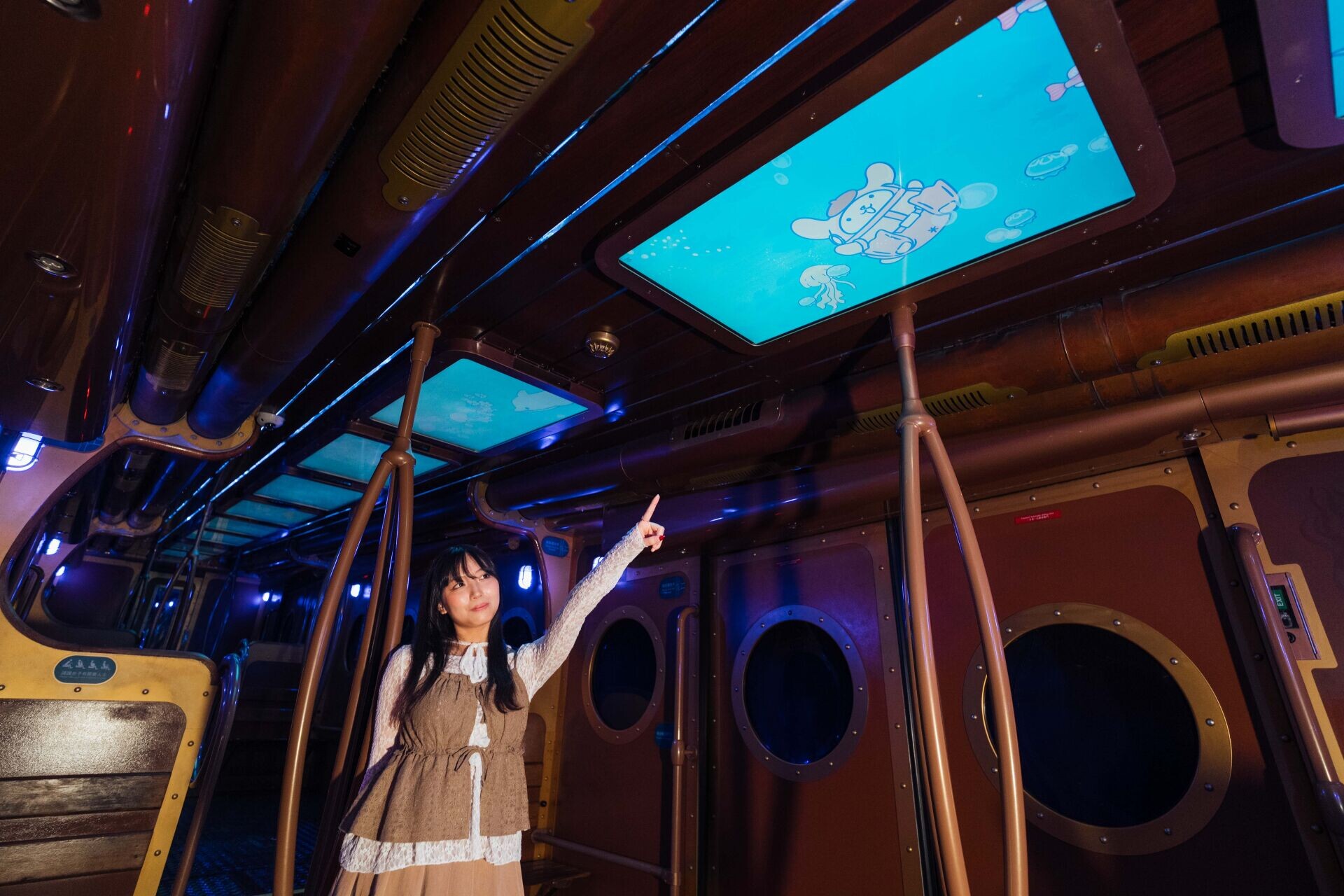 海洋列車將換上全新期間限定「蔚藍海洋之旅」主題裝飾