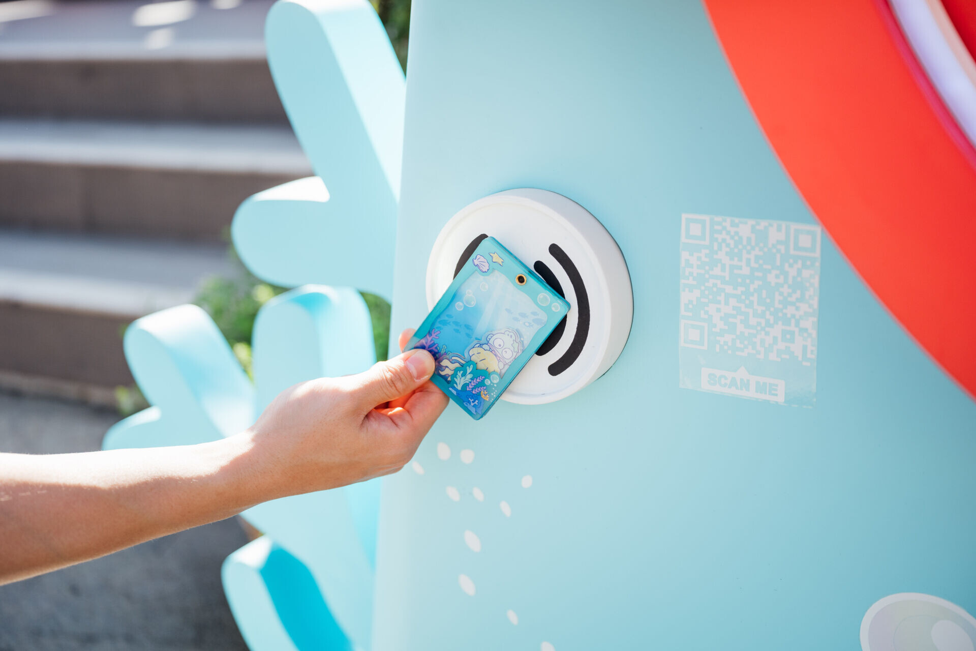 粉絲們可在海洋公園內Sanrio characters 遊園探險卡,並參加「Sanrio characters 遊園大作戰」