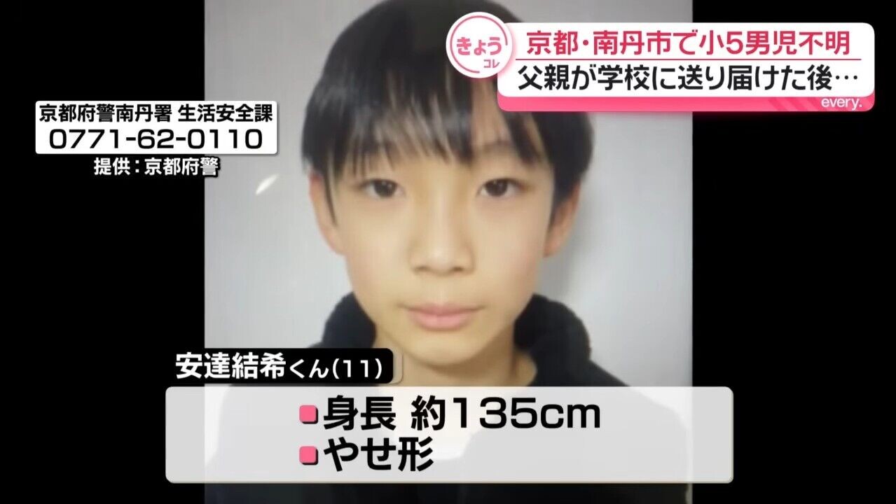 安達結希身高約134.5厘米